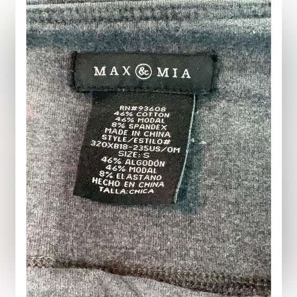 Max & Mia Gray Leggings - Picture 3 of 5